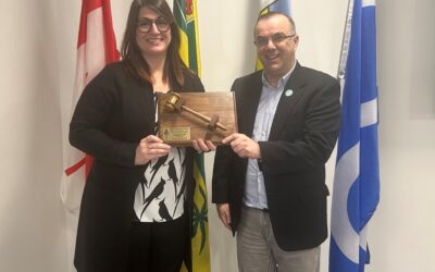 Passing the Gavel – Regina Catholic Schools