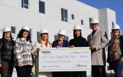 Nutrien nourishes young minds with a donation of $250,000 to St. Frances Cree Bilingual School project